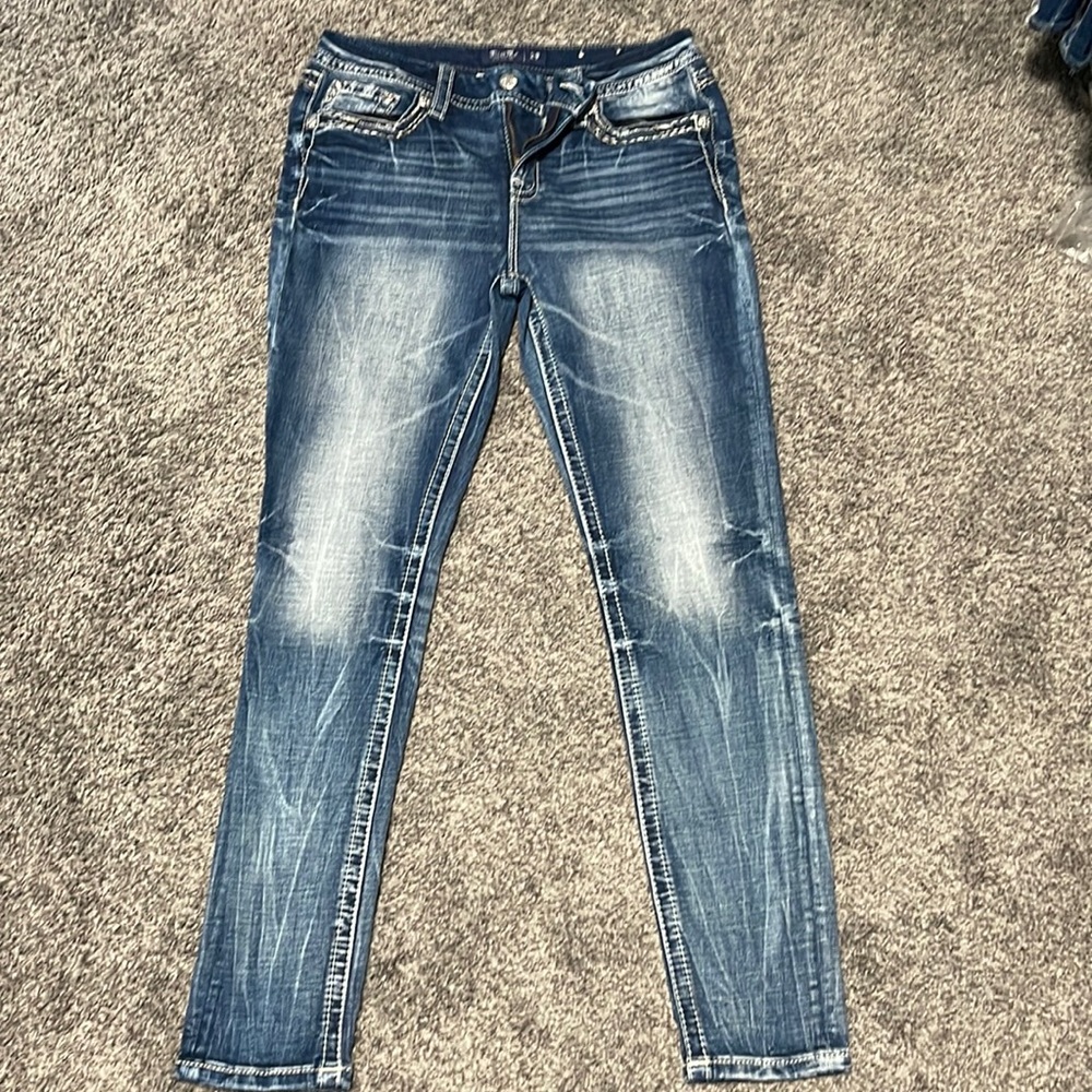 Womens Miss Me Skinny stretch Jeans, size 29